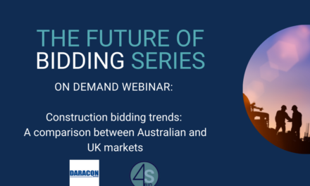 On demand webinar: Construction bidding market trends – Australia and UK comparison