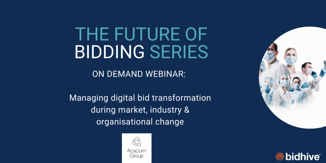 On demand webinar: Managing Digital Bid Transformation