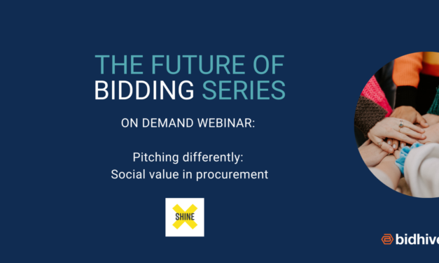 On demand webinar: Pitching differently – Social value in procurement